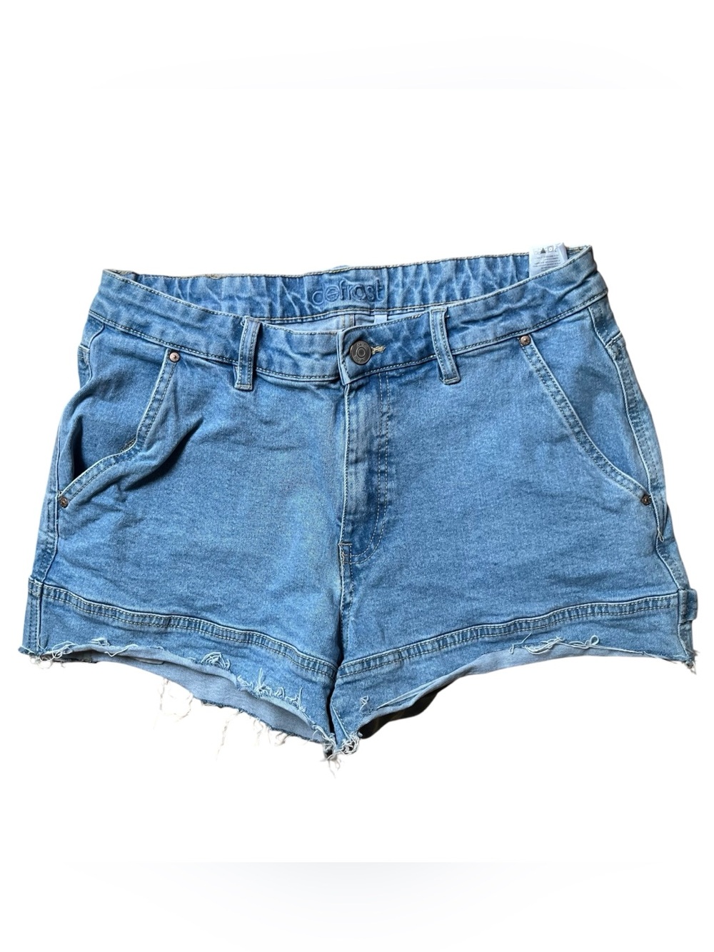 Women's Light Blue Denim Shorts